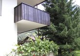 Balkonverkleidung in TECU, Wieser - Mhlen